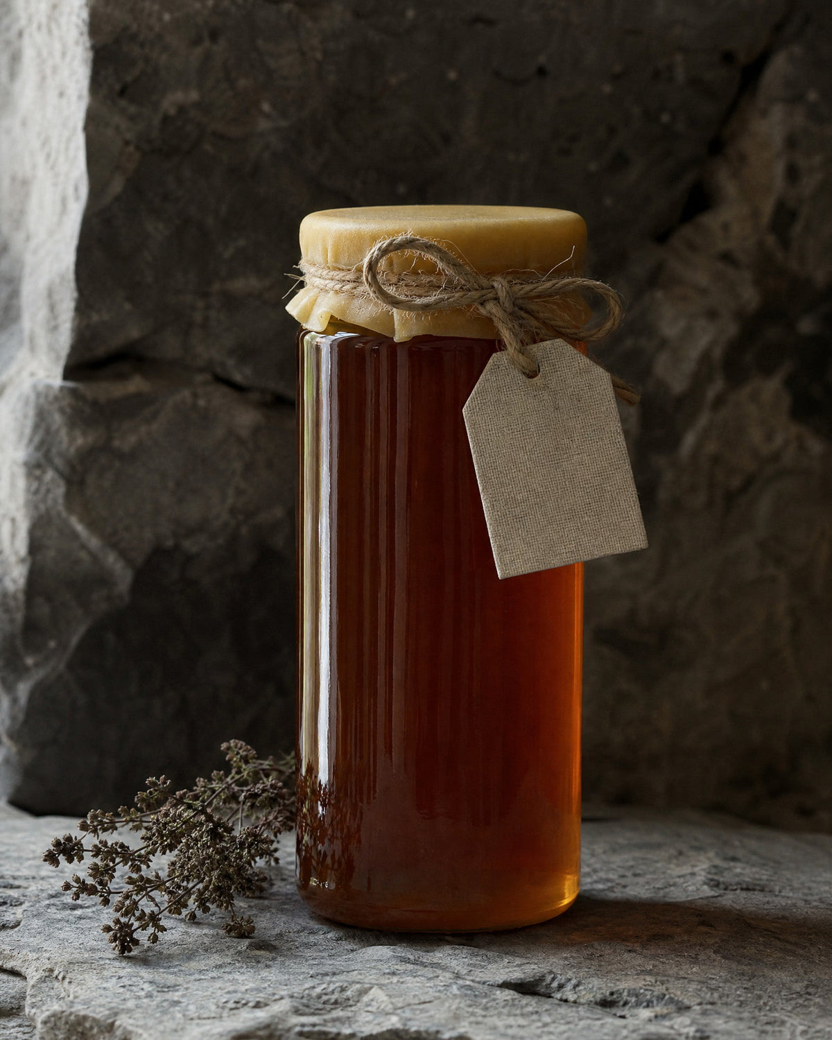 Lal Anatolia · Wild Strained Honey 470 g jar, beeswax seal